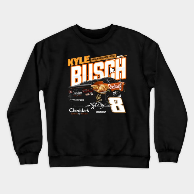 Kyle Busch Speed Crewneck Sweatshirt by art.Hamdan